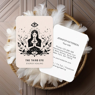 Energie Heiler Reiki Spirituelle Business Card Visitenkarte