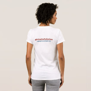 Energie-Innovations-Tat #PriceOnPollution Damen T-Shirt