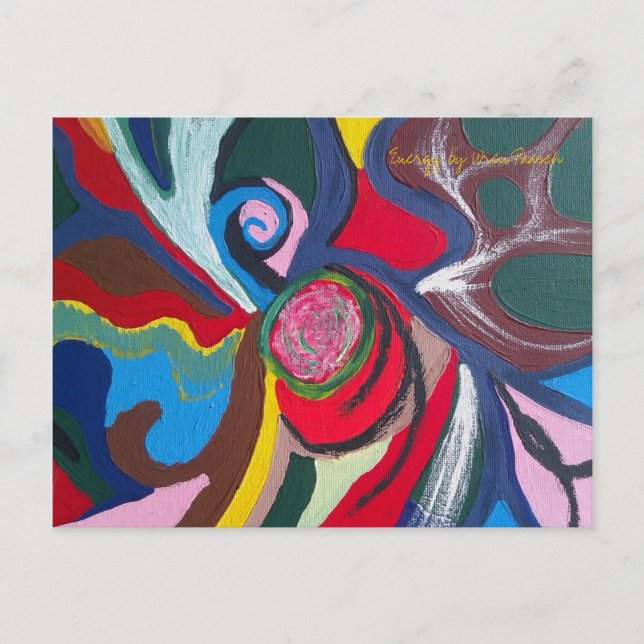 Energie Postkarte (Vorderseite)