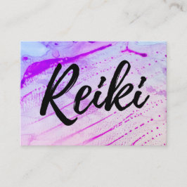 *~* Energie Reiki Praktiker Reiki Vorlagenheiler Visitenkarte