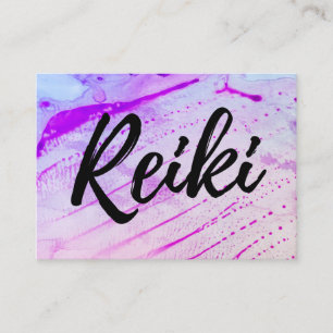 *~* Energie Reiki Praktiker Reiki Vorlagenheiler Visitenkarte