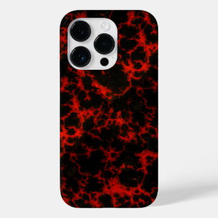 Energie Rot und Schwarze Flammen Case-Mate iPhone 14 Pro Hülle