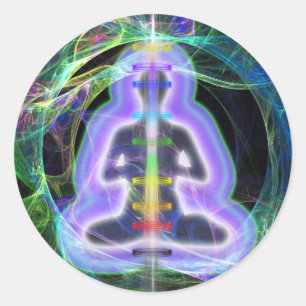 Energie Runder Aufkleber