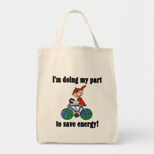Energie Sparen Umwelt T-Shirts und Geschenke Tragetasche