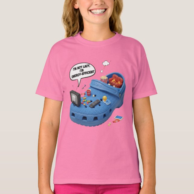 Energie sparen, von Natasha Us   T-Shirt (Vorderseite)