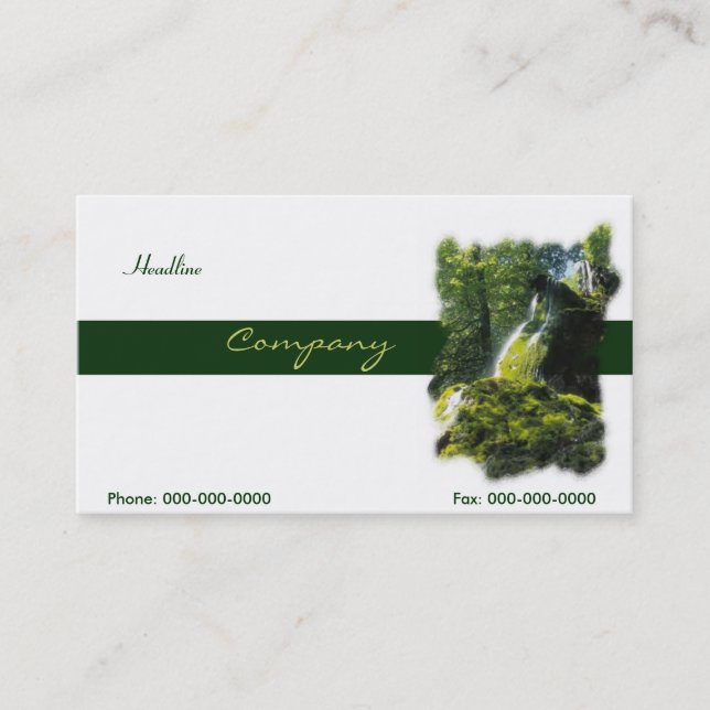 Energie-Visitenkarte Visitenkarte (Vorderseite)