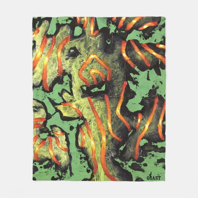 ENERGIECODE - GAST - Fleece Blanket (Vorderseite)