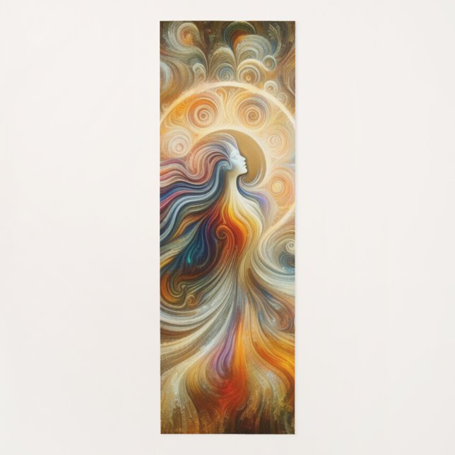 Energiefluss Yogamatte (Vorderseite)