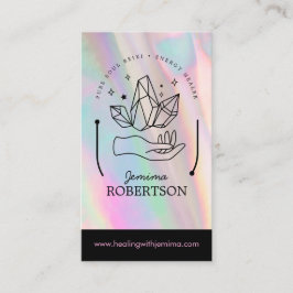 Energieheiler/ Intuitiv/ Reiki/ Kristallöster  Visitenkarte