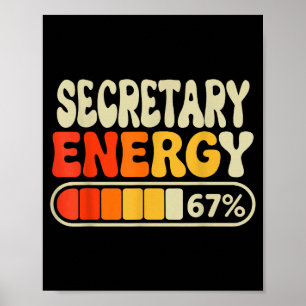 Energieminister 67 Prozent Lustiger Job Titel Humo Poster