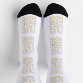 Energiesparmodus Lustige Socken