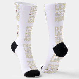Energiesparmodus Lustige Socken