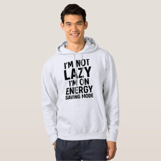 Energiesparmodus – Lustiger Hoodie für chillige Ta
