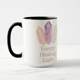 Energiesteine und innere Glow Tasse