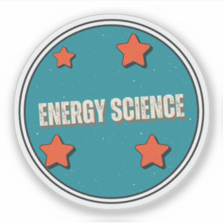 Energiewissenschaft Aufkleber