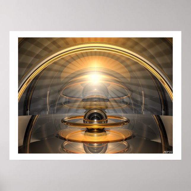 Energiezelle Poster (Vorne)