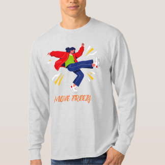 Energischer Tanzschritt Jugend Grafik T-Shirt