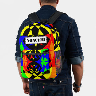 Energize von Kenneth Yoncich Bedruckter Rucksack