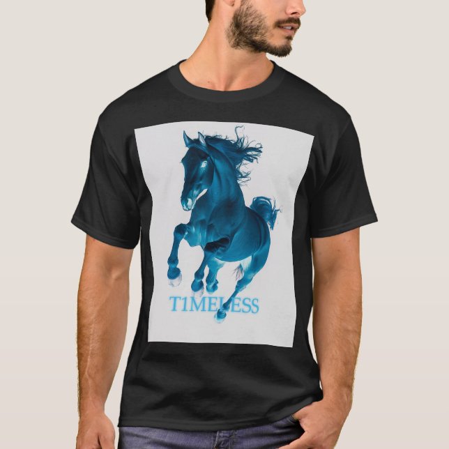 Energizing Elegance: Horse in Motion T-Shirt (Vorderseite)
