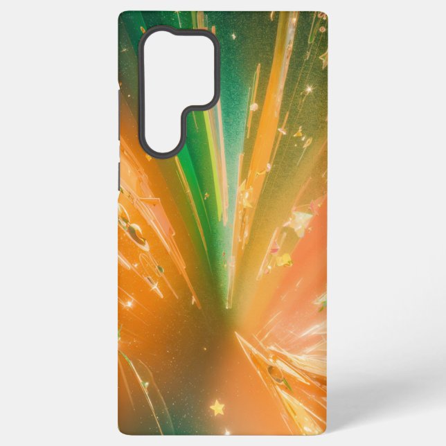 Energy Burst Phone Case Samsung Galaxy Hülle (Rückseite)