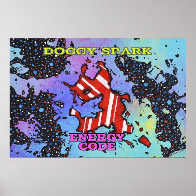 Energy Code - DOGGY SPARK - Posters Poster (Vorne)