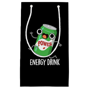 Energy Drink Funny Energetic Drink Pun Kleine Geschenktüte