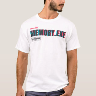Energy.exe Zeitüberschreitung Glitch-Tech-Humor- T-Shirt