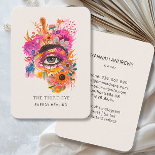 Energy Healer Reiki Spiritual Visitenkarte