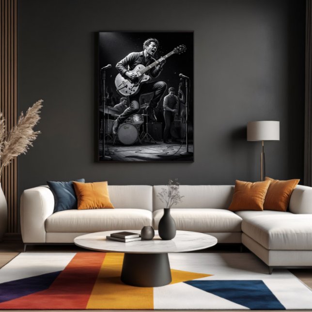 Energy in Black and White Poster (Von Creator hochgeladen)