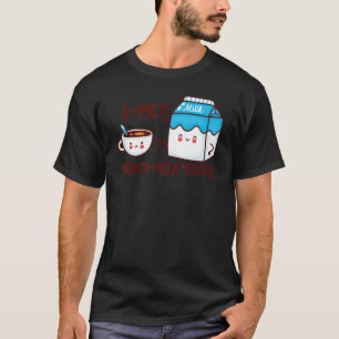 Energy Milch Kaffee niedliche Maulesel Herbstgeträ T-Shirt