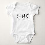 Energy Milk Cuddles Niedlich Funny Scientist Baby Strampler<br><div class="desc">Cuddles und Milch Baby lustige Wissenschaft Gleichung,  ein besonderes Geschenk für wissenschaftliche Eltern kann es als Geschenk für Weihnachten,  Baby Ankündigung oder Babydusche gegeben werden.</div>
