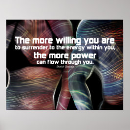 Energy Power Print Poster