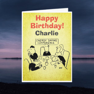 Energy Rett Conference - Geburtstagskarte Karte