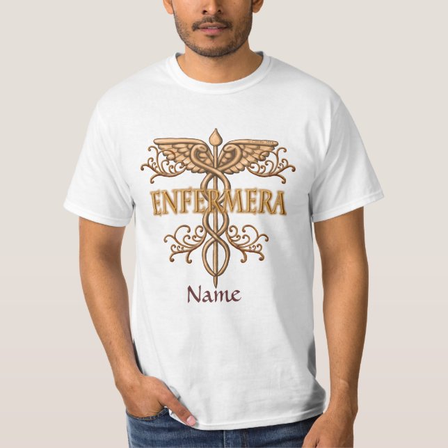 Enfermera-Krankenschwester T-Shirt (Vorderseite)