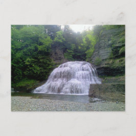 Enfield Glen fällt in Ithaca, NY Postcard Postkarte