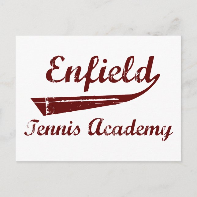 Enfield Tennis Academy Postkarte (Vorderseite)