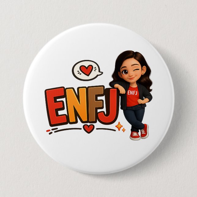 ENFJ BUTTON (Vorderseite)