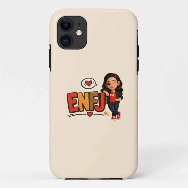ENFJ Case-Mate iPhone HÜLLE (Rückseite)