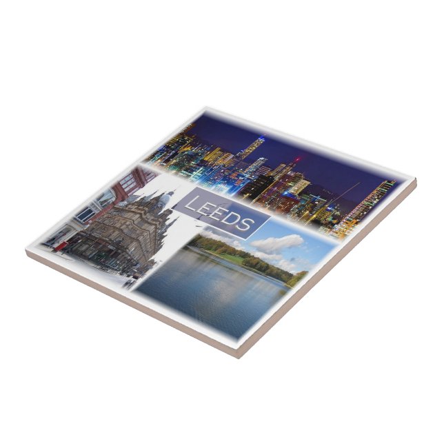 ENG018 LEEDS, Yorkshire, England, Fliese (Seite)