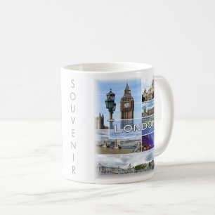 ENG025 LONDON, Big Ben, Westminster, Kaffeetasse