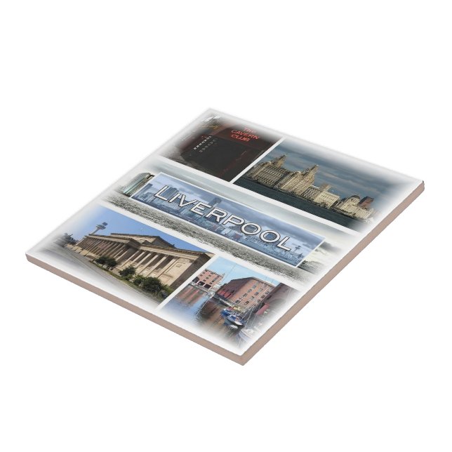 ENG026 LIVERPOOL, England, Europa, Fliese (Seite)