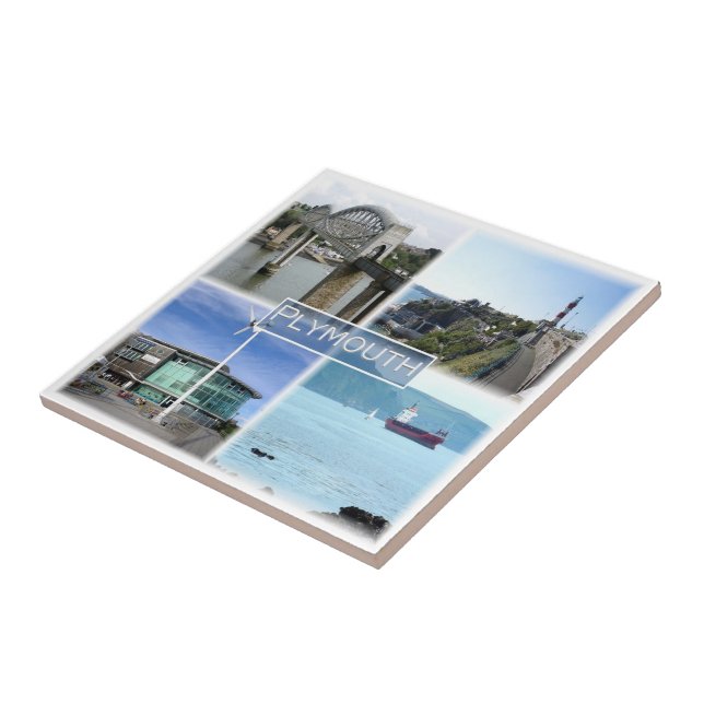 ENG045 PLYMOUTH DEVON, England, Fliese (Seite)