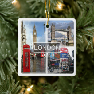 ENG048 LONDON, England, Keramikornament