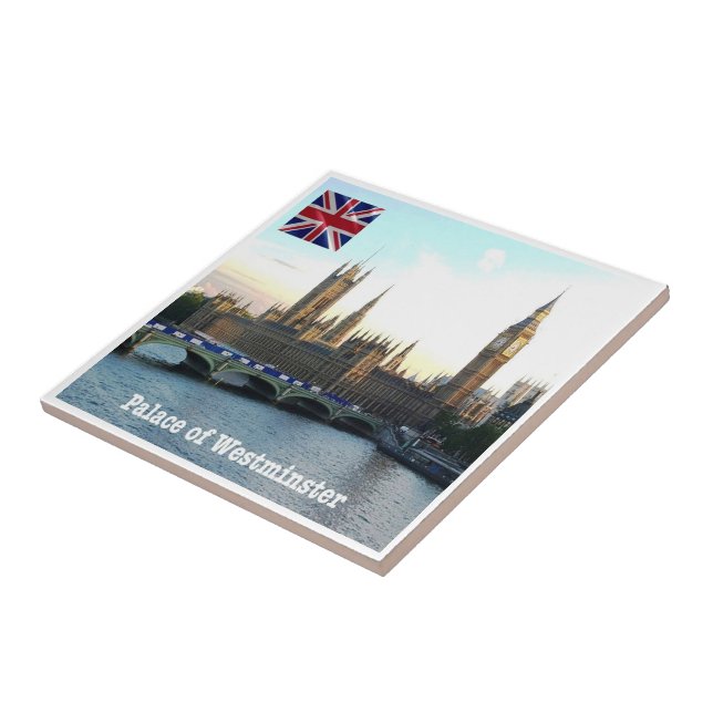 ENG086 LONDON PALACE OF WESTMINSTER, FLIESE (Seite)