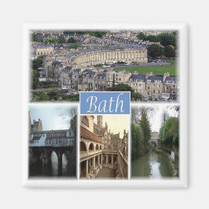 ENG097 BATH SOMERSET, England, Kühlschrank Magnet