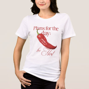 eng anliegendes Grafik-T-Shirt für Frauen Tri-Blend Shirt