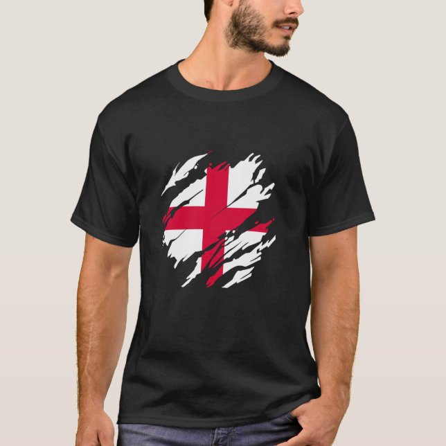 ENG Flag St George Cross T-Shirt (Vorderseite)