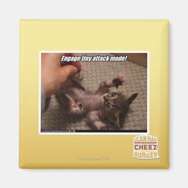 Engage den winzigen Angriffsmodus! Magnet (Vorne)