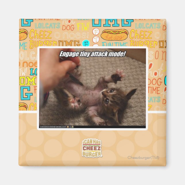 Engage den winzigen Angriffsmodus! Magnet (Vorne)