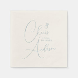 Engagement Cheers to the future Mr. and Mrs. Serviette